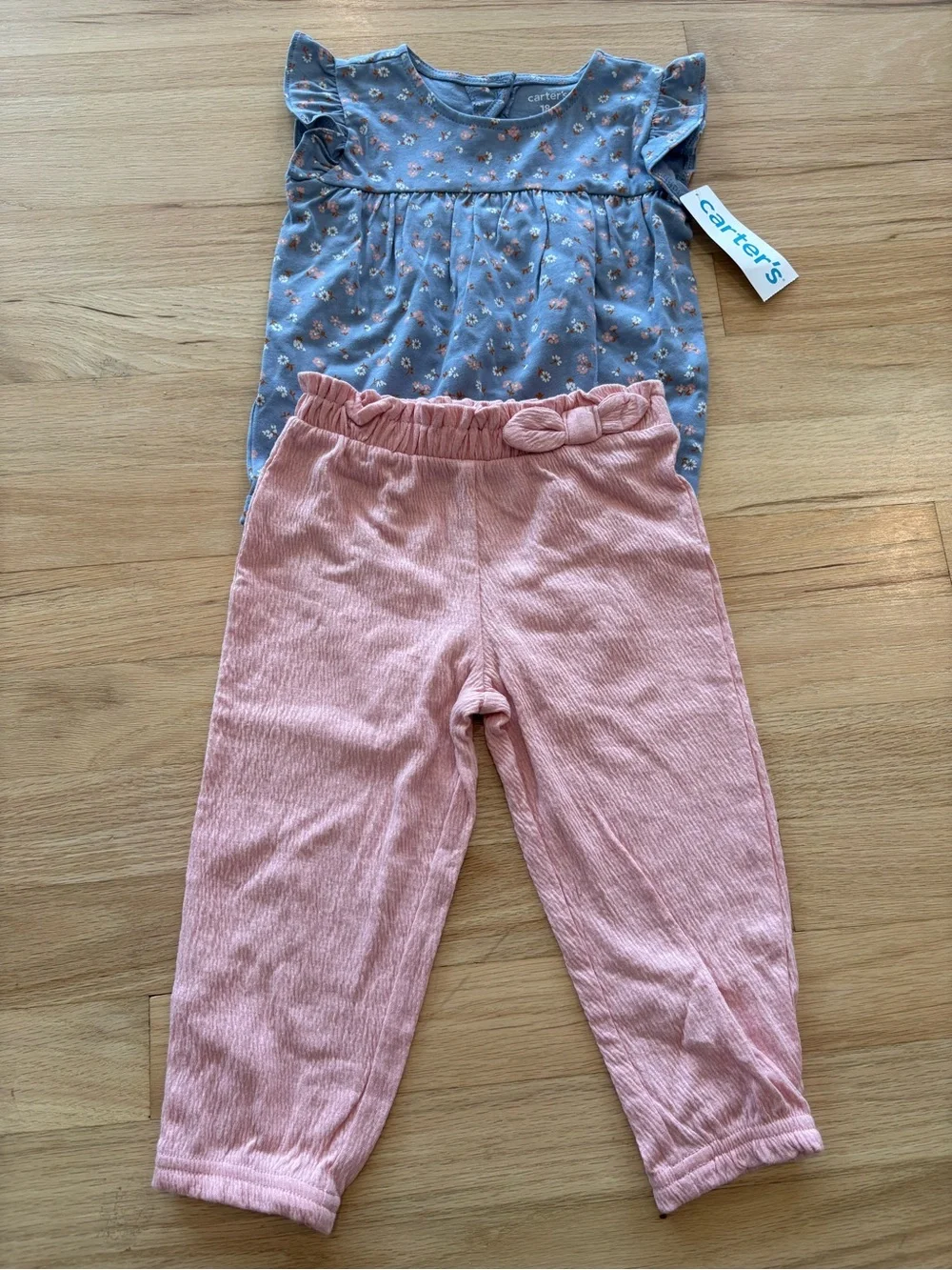 Carter's Floral Toddler Outfit